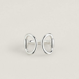 【HERMES】★Bague Nausicaa, grand modele シルバー リング Nausicaa ring, large model | Hermès Finland